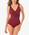 Miraclesuit Oceanus One-piece Allover Slimming Swimsuit Women's Swimsuit In Pompei Red