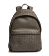 BOTTEGA VENETA LEATHER INTRECCIATO BACKPACK,15292959