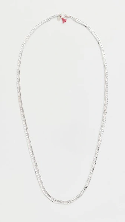 Shashi London Sky Necklace In White Gold