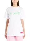 Ireneisgood You Good? Print Relaxed Fit T-shirt In White