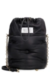 MAISON MARGIELA GLAM SLAM LEATHER BUCKET BAG,11326433