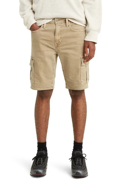 Levi's Men's Big And Tall Loose Fit 9.5" Carrier Cargo Shorts In True Chino