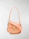 Chloé Small Tess Shoulder Bag In Neutrals