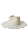 JANESSA LEONE PACKABLE STRAW FEDORA,SS20039