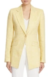 LAFAYETTE 148 VIRGINIA LINEN BLAZER,MJBR4H-9821