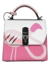 FERRAGAMO Pink Flamingo Boxyz Handbag,729922