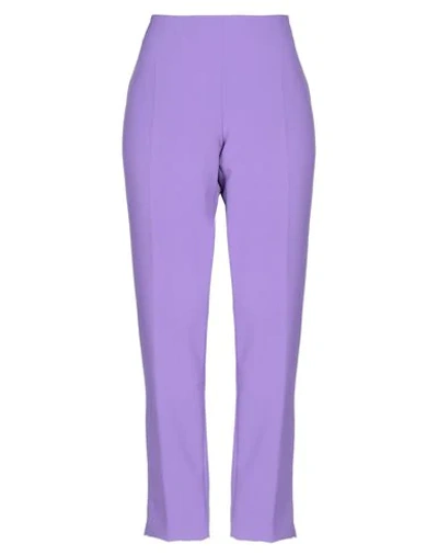 Clips Casual Pants In Light Purple