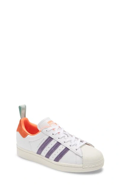 Adidas Originals X Girls Are Awesome Superstar Sneakers In White | ModeSens