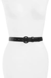 BALENCIAGA CIRCLED BB BELT,6203281EO4V