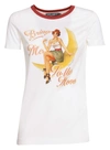DOLCE & GABBANA BRING ME TO THE MOON T-SHIRT,11327696