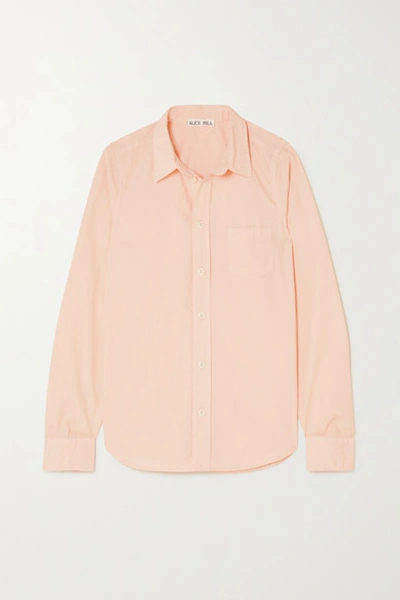 Alex Mill Cotton-poplin Shirt In Blush
