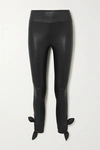 SPRWMN KNOTTED LEATHER LEGGINGS