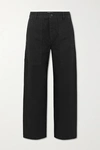 THE ROW HESTER CROPPED MID-RISE STRAIGHT-LEG JEANS