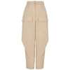 STELLA MCCARTNEY ADALINE SAND TAPERED WOOL TROUSERS,3197808