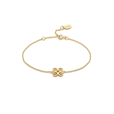 With Love Darling Global Goal #2: Bese Saka Bracelet In Yellow Gold