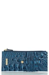 Brahmin 'melbourne' Credit Card Wallet In Bluebonnet