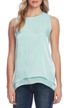 VINCE CAMUTO DOUBLE LAYER SLEEVELESS TOP,9120183