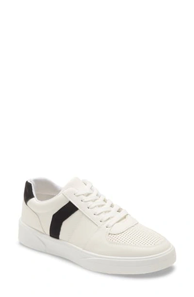 Topshop Charlton Sneaker In Taupe