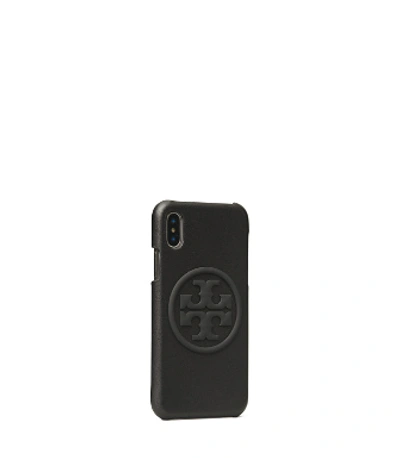 Tory Burch Perry Bombe Phone Case For Iphone X/xs In Black