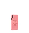 Tory Burch Perry Bombe Phone Case For Iphone X/xs In Pink City