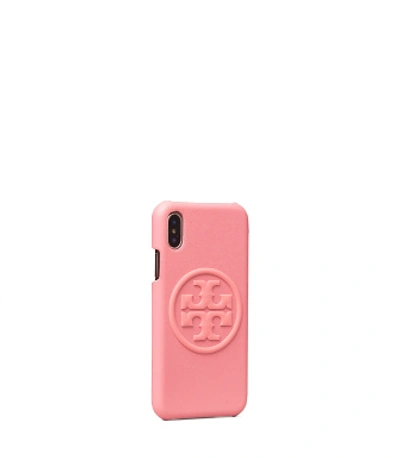 Tory Burch Perry Bombe Phone Case For Iphone X/xs In Pink City
