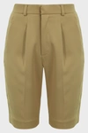 AMAL AL MULLA Slim-Fit Crepe Shorts,841637