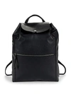 Longchamp Veau Leather Backpack In Black