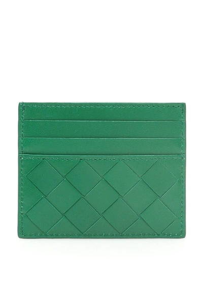 Bottega Veneta Unisex Intrecciato 15 Cardholder In Racing Gre Rac G Go (green)