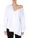 ALEXANDER WANG DRAPED SHIRT,1WC1201336 100