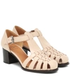 CHURCH'S KELSEY 50 LEATHER SANDALS,P00446659