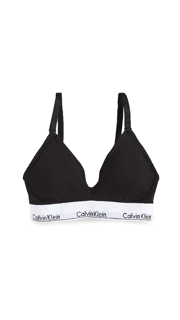 Calvin Klein Underwear Maternity Nursing Bra In Black | ModeSens