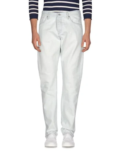 Scotch & Soda The Norm - Twill Jeans High Rise Straight Fit In White