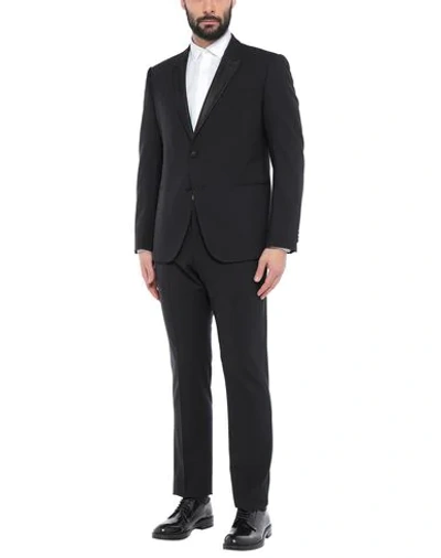 Emporio Armani Suits In Black
