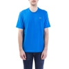 Lacoste Embroidered Logo T-shirt In Royal