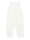 Givenchy High-waisted Balloon Trousers In White