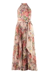 ZIMMERMANN SUNRAY DRESS WITH FLORAL PRINT,11329367