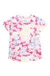 ART & EDEN KIM FLORAL PRINT ORGANIC COTTON T-SHIRT,GGS0TS1707TD