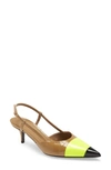 BURBERRY BRYANT POINTED TOE SLINGBACK PUMP,8024317