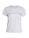 HELMUT LANG Metallic Logo Baby T-Shirt