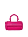 BALENCIAGA Balenciaga Pink Leather Logo Bag,597804/1IZ23/5611