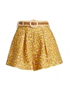 ZIMMERMANN Carnaby Leopard Print Shorts