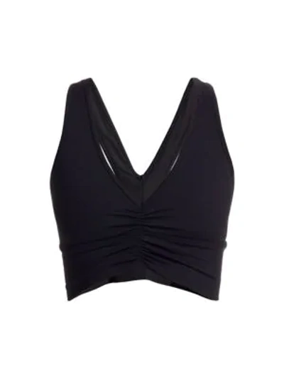 Alo Yoga Wild Thing Sports Bra In Black