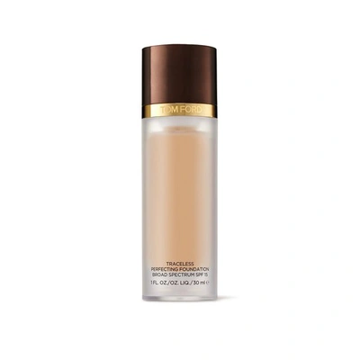 Tom Ford Traceless Perfecting Foundation Broad Spectrum Spf 15, 1.0 Oz./ 30 ml In 0.5 Porcelain
