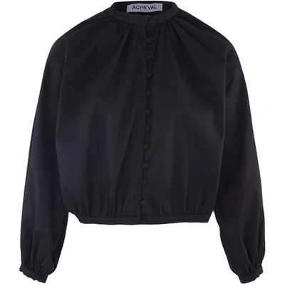 A Cheval Pampa Gloria Shirt In Black