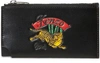 KENZO LEATHER JUMPING TIGER CARDHOLDER,F865PM706L42/99