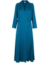 FORTE FORTE SILK DRESSING GOWN,6550 MY DRESS/6011