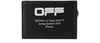 OFF-WHITE OFF CARD HOLDER,OWNC009R20423073/1001