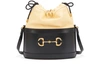 GUCCI MORSETTO BUCKET BAG,602118/1DBLG/8716