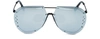 KENZO AVIATOR GLASSES IN METAL,KZ40058U/02C