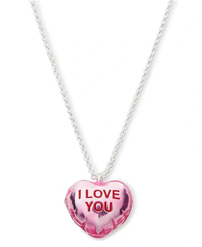 Marc Jacobs The Balloon I Love You Bracelet In Powder Pink Multi